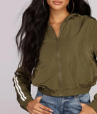 Sporty In Stripes Jacket