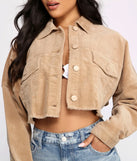 Buttoned Up Corduroy Jacket