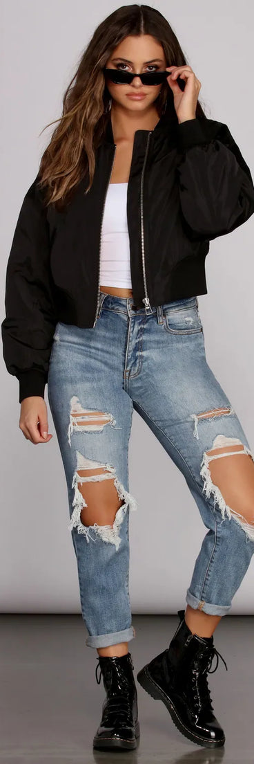 Set It Off Bomber Jacket