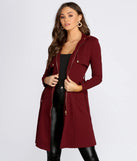 Down To Business Belted Trench Coat
