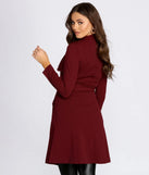 Down To Business Belted Trench Coat