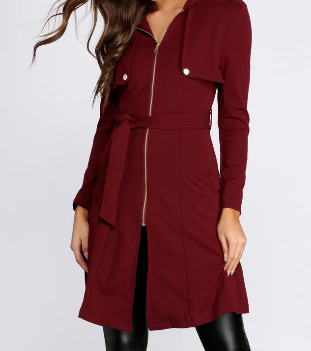 00’s Belted long coat Amazon.com: Chrisuno Mid Length Coat for Women Trench with