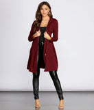 Down To Business Belted Trench Coat