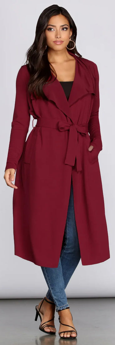 Long Lost Love Trench Duster