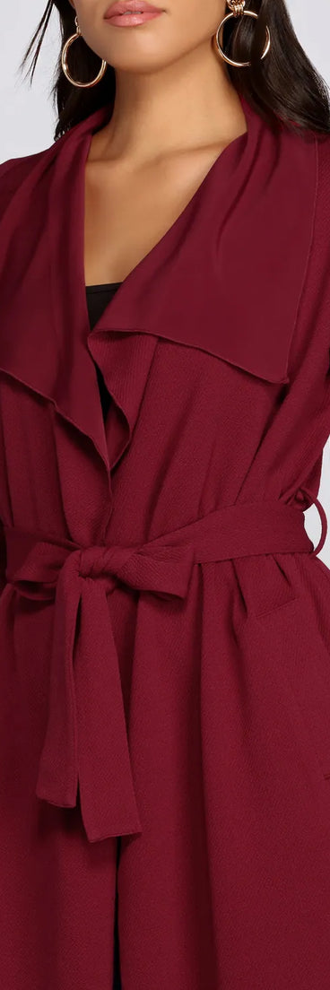 Long Lost Love Trench Duster