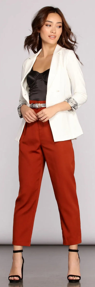 Just A Touch A Blazer