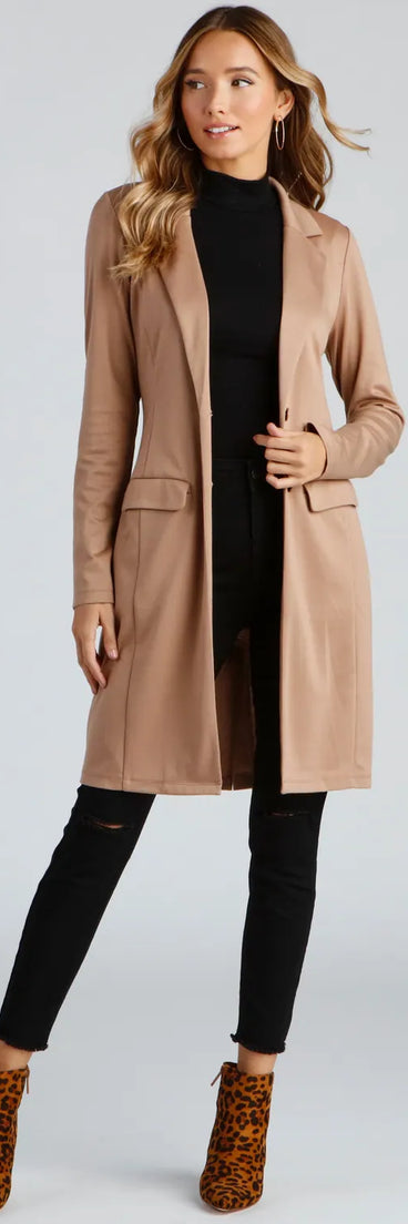 Boss Babe Longline Blazer