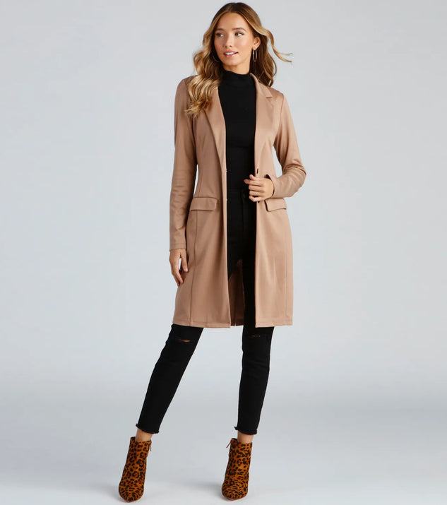 Boss Babe Longline Blazer