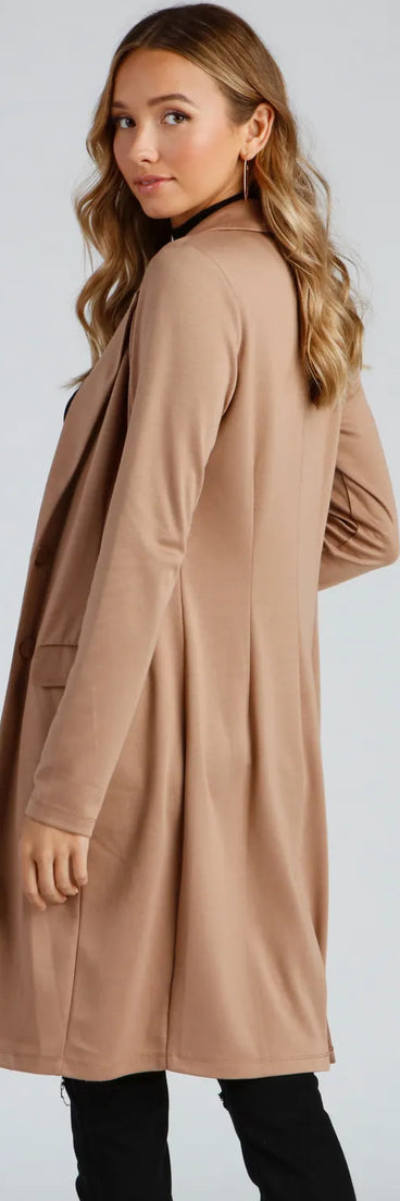 Boss Babe Longline Blazer