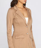 Boss Babe Longline Blazer