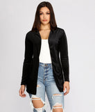 Young And Free Velvet Blazer