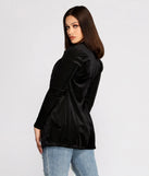 Young And Free Velvet Blazer