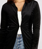 Young And Free Velvet Blazer