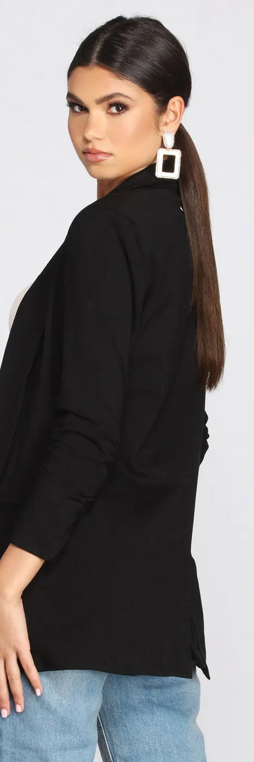 Set The Rules Boyfriend Blazer