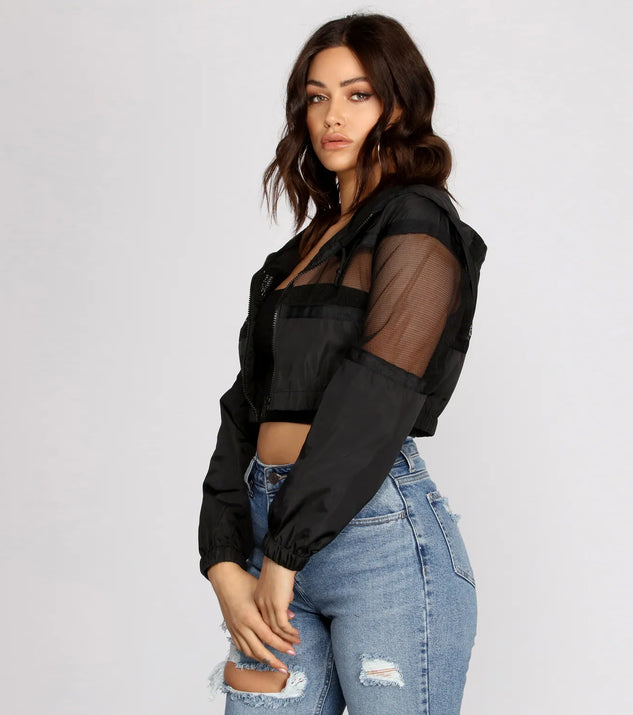 aere アエレ sheer tumbler jacket aere アエレ sheer tumbler jacket In The Sheer Mesh Nylon