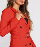 Bold Boss Babe Trench Coat
