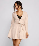 Miss Bossy Trench Dress