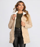Corduroy And Sherpa Jacket