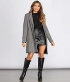 The Classic Herringbone Coat