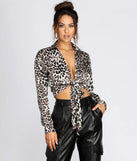 Chic And Fierce Crop Top