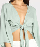 Go With The Flow Kimono Sleeve Top
