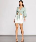 Go With The Flow Kimono Sleeve Top