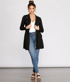 Here To Stay Tie Waist Dress Jacket