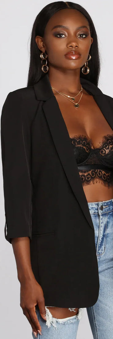 Making The Rules Boyfriend Blazer