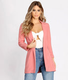 Girl Boss Cuffed Boyfriend Blazer