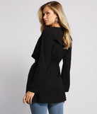 Classically Chic Belted Trench Coat