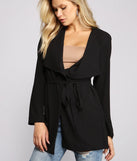 Classically Chic Belted Trench Coat