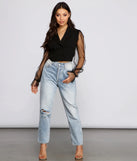 Miss Trendsetter Cropped Crepe Blazer