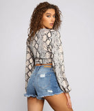 Sassy Style Tie-Front Top