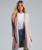 Major Boss Babe Long Line Blazer