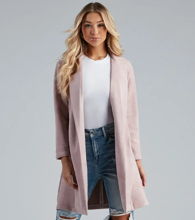 Major Boss Babe Long Line Blazer