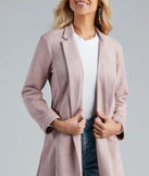 Major Boss Babe Long Line Blazer
