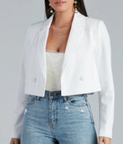So Polished Cropped Blazer
