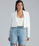 So Polished Cropped Blazer
