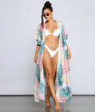 Vacay Bound Palm Leaf Duster