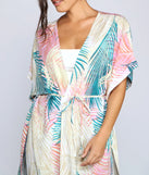 Vacay Bound Palm Leaf Duster