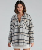 Cozy Casual Plaid Wool Shacket