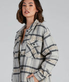 Cozy Casual Plaid Wool Shacket