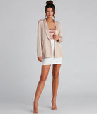 Sophisticated Glamour Glitter Blazer