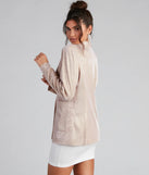 Sophisticated Glamour Glitter Blazer