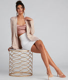 Sophisticated Glamour Glitter Blazer