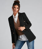 Posh Moment Tweed Blazer