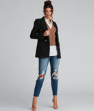 Posh Moment Tweed Blazer