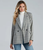 Perfect Plaid Oversized Blazer