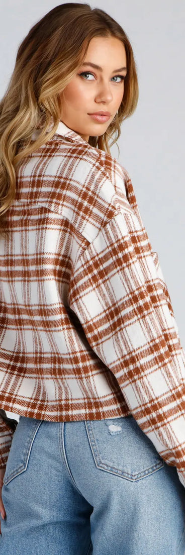 Trendy Layers Flannel Shacket