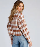 Trendy Layers Flannel Shacket